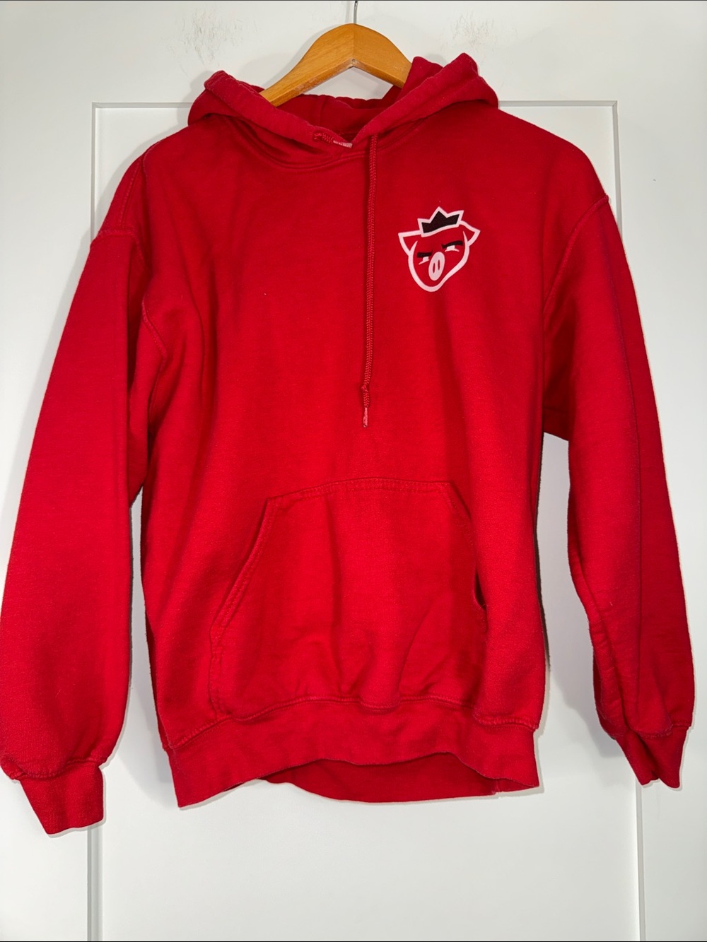Techno Blade Bright Red Sweatshirt Sz Medium Gamer Bloke-core cozy jumper